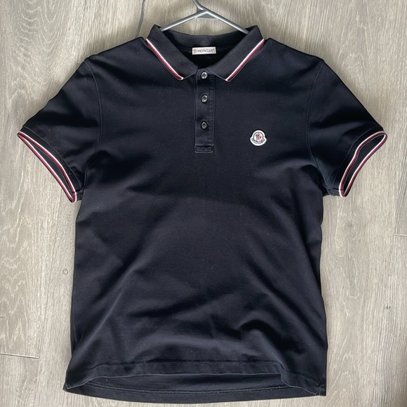 Moncler Other - Men’s Moncler polo in black -  Men’s Small